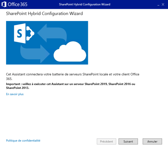 SharePoint Hybrid Configuration Wizard