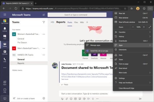 How To Run Multiple Instances Of Microsoft Teams Using Microsoft Edge ...