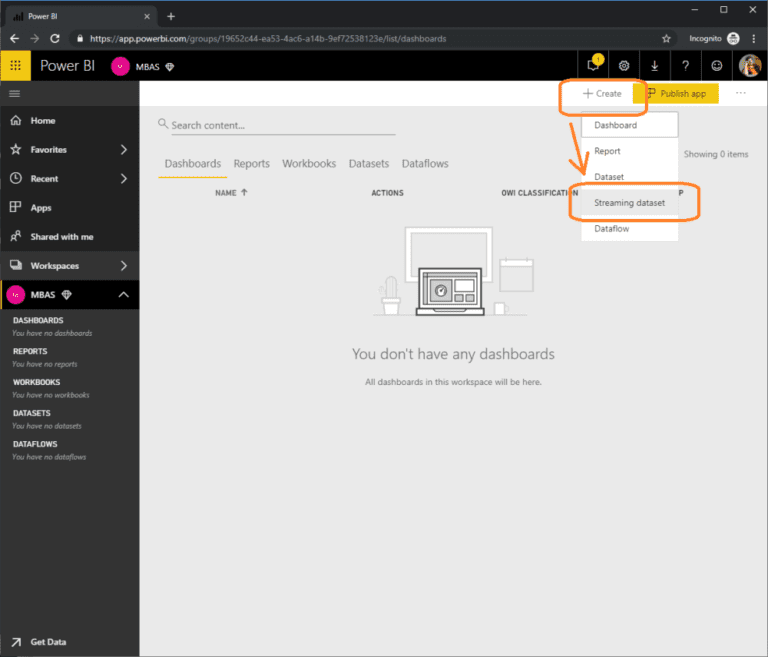 Integrating PowerApps Power BI And Flow To Create Realtime Streaming Applications3 1 768x657 