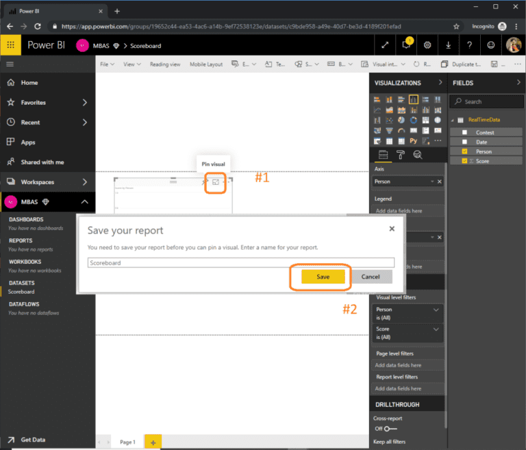 Integrating PowerApps Power BI And Flow To Create Realtime Streaming Applications8 1 768x657 