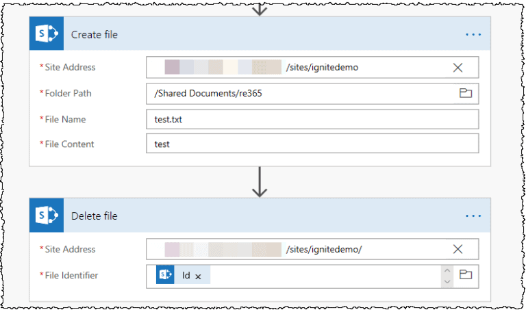 Creating Folders In OneDrive And SharePoint Using Microsoft Flow ESPC   Creating Folders In OneDrive And SharePoint Using Microsoft Flow4 768x456 