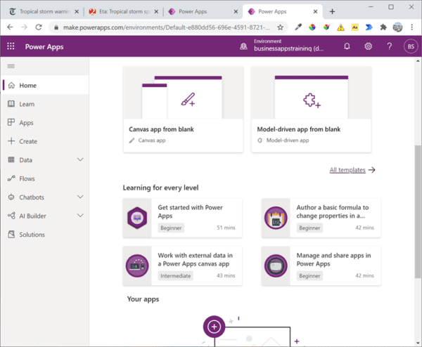 Finding and Using the Power Apps Sample Templates - ESPC Conference, 2024