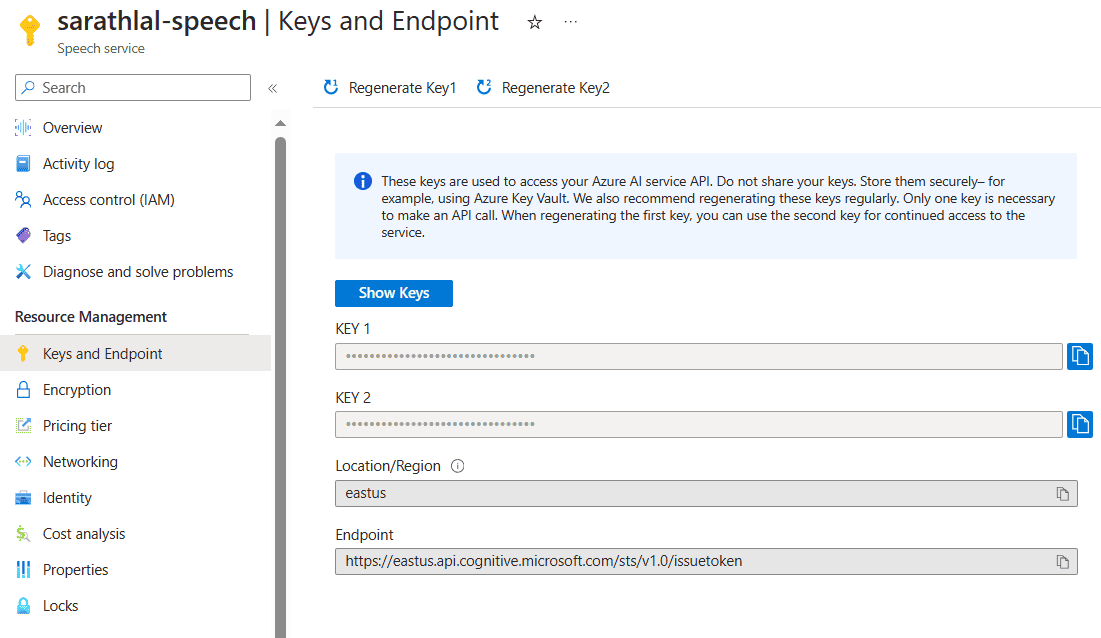 Convert Text To Speech Using Azure AI Speech With Angular 16 And .NET 6 ...