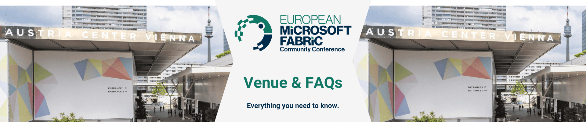 European Microsoft Fabric Community Conference Austria Center Vienna