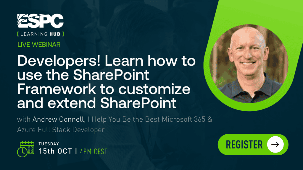 Developers! Learn how to use the SharePoint Framework to customize and extend SharePoint