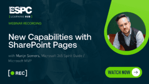 New Capabilities with SharePoint Pages